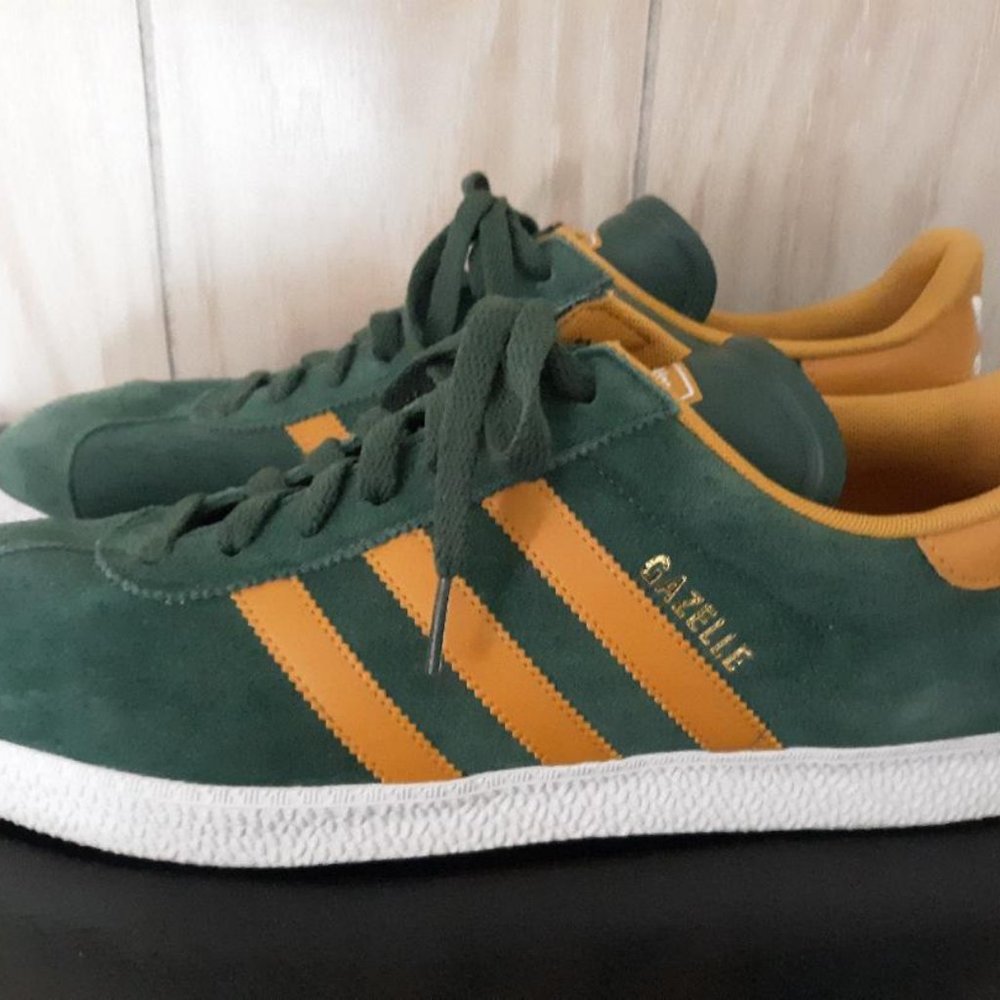 Adidas Originals Gazelle For Green Bay Packer Fans